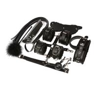 KIT 11 PEZZI POLSINI FRUSTA SLAVE croce collare celibato sadomaso sesso ESTREMO