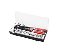 KIT 110 PEZZI RIVETTATRICE PER INSERTI RIVETTI FILETTATI FILETTI M3 M4 M5 M6 M8