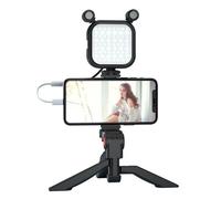 KIT-11LM Luce di riempimento per treppiede con microfono Vlogging Kit per la reg