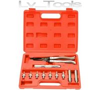 KIT 11PZ SOSTITUZIONE RIMOZIONE INSTALLAZIONE VALVOLE STELO ADATTATORI