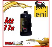 KIT 11X LITRO OLIO ENI MIX 2T MINERALE - 11x E140196