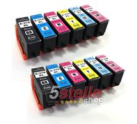 KIT 12 CARTUCCE XL PER EPSON XP-8500 XP-8505 XP-8600 XP-8605 XP-8700