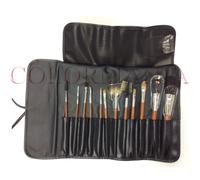 KIT 12 PENNELLI TRUCCO MAKE UP PROFESSIONALI ESTETISTA VISAGISTA CON ASTUCCIO