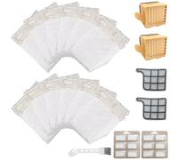 Kit 12 Sacchetti compatibile per Folletto VK135 VK136 FP 135 FP 136 12 Sacchetti