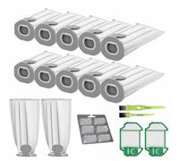 KIT - 12 Sacchetti Folletto Compatibili Vk7s Vk7 Fp7s Fp7 (12+5)