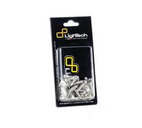 KIT 12 VITI SILVER PER TELAIO DUCATI MONSTER 821 14 LIGHTECH