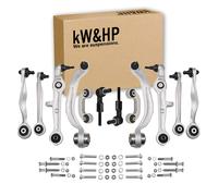 KIT 12PZ BRACCETTI TRASVERSALE SOSPENSIONI ASSALE ANTERIORE PER AUDI A6 C5/AVANT