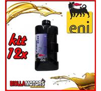 KIT 12X LITRO OLIO ENI FORK OIL 10W FORCELLA - 12x E142796