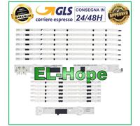 KIT 14 BARRE STRIP LED PER TV 40" SAMSUNG BN96-25304A / BN96-25305A / BN96-25520