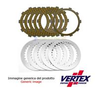 KIT 15 dischi frizione guarniti + metallici KTM XC450 - XC525 ATV 2008-09 VERTEX