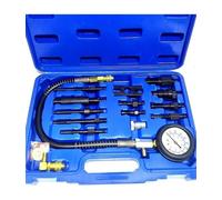 KIT 15 PEZZI TESTER COMPRESSIONE MOTORI DIESEL PROVA COMPRESSIONE