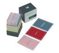 Kit 150 Carte per Interviste Storia della Vita e Conversazione Famiglia, Domande Ricordare Connettersi Dimensioni Portatili