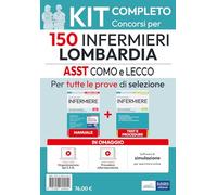 Concorso 150 Infermieri Lombardia: kit per tutte le prove di selezione. Con corso online di Organizzazione del SSN