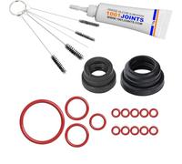 KIT 16 GUARNIZIONI MANUTENZIONE GRUPPO DI ESTRAZIONE VALVOLA DI USCITA SERBATOIO ACQUA TUBO PRESSIONE MACCHINA DA CAFFÈ RICAMBIO COMPATIBILE CON PHILIPS SAECO GAGGIA SPIDEM RI EP HD SM SUP EC..