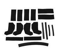 Kit 17 Pezzi Blocca Schiuma Hard Top Tenuta Ricambi Compatibile per JK