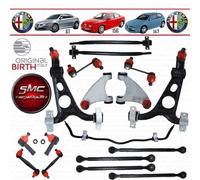 KIT 17PZ BIRTH BRACCI SOSPENSIONE ANT + POST BARRA TESTINE ALFA ROMEO 147 JTD