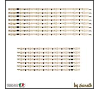 KIT 18 BARRE LED PER SAMSUNG UN50F5000AGXZS UN50F5000AH UN50F5000AHXPA