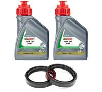 KIT 1L CASTROL 20W PARAOLI FORCELLA 35 X 48 X 11 DCY HONDA MTX RFF 80 86