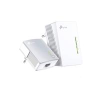 TP-Link TL-WPA4220 KIT 600 Mbit/s Collegamento ethernet LAN Wi-Fi Bianco 2 pz