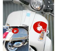 Kit 2 adesivi compatibili con PIAGGIO VESPA GTS GTV 300 250 125 vari colori 1945