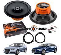 Kit 2 Altoparlanti Hertz Dcx 165.3 Anteriori per AUDI A3 8P 3 o 5 Porte 2003-12