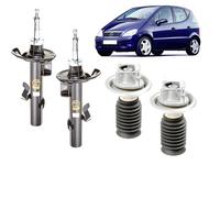 KIT 2 AMMORTIZZATORI + 2 SUPPORTI + 2 TAMPONI POSTERIORI VW GOLF V (OVALE)