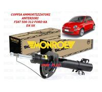 KIT 2 AMMORTIZZATORI ANTERIORI DX SX FIAT 500 312 FORD KA 1.2 1.4 1.3 MJT