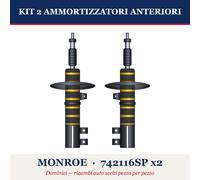 KIT 2 AMMORTIZZATORI ANTERIORI MONROE OE SPECTRUM SKODA OCTAVIA III 2012-2020