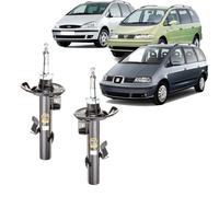 KIT 4 AMMORTIZZATORI ANTERIORI E POSTERIORI FORD GALAXY VW SHARAN SEAT ALHAMBRA