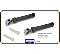 Kit 2 Ammortizzatori Lavatrice Ariston Hotpoint Indesit Whirlpool 100N