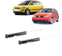 KIT 2 AMMORTIZZATORI POSTERIORI DESTRO SINISTRO PER AUDI SEAT SKODA VOLKSWAGEN