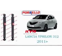 KIT 2 AMMORTIZZATORI POSTERIORI DX SX A GAS LANCIA YPSILON 312 DAL 2011