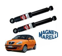 KIT 2 AMMORTIZZATORI POSTERIORI DX SX LANCIA YPSILON 843 2003 - 2010 I.2 1.3 JTD