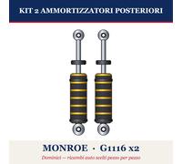 KIT 2 AMMORTIZZATORI POSTERIORI MONROE SUZUKI SX4 TRE VOLUMI 2007-2024