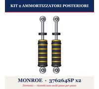 KIT 2 AMMORTIZZATORI POSTERIORI MONROE VAUXHALL GRANDLAND X 2018-2024 A18