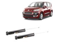 KIT 2 AMMORTIZZATORI POSTERIORI PER CITROËN C3 PICASSO 2009 1.4 1.6