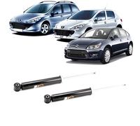 Kit 2 ammortizzatori posteriori PEUGEOT 307 CITROEN C4 dal 2000 al 2012