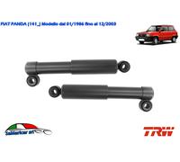 KIT 2 AMMORTIZZATORI POSTERIORI TRW ADATTABILI A FIAT PANDA 141 01/1986-> OE 596