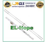 KIT 2 BARRE 38 LED PER TV 49" SAMSUNG HG49AJ670U / HG49AJ690U / HG49EJ690UBX