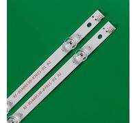 KIT 2 BARRE 7 LED PER TV 40" CHANGHONG RF-BS400S30-0701S-10A2 LGU40D5TN