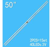 KIT 2 BARRE LED BN96-52597A - ES50SV8FPKWA40 PER TV SAMSUNG UE50AU8000 "A291"