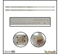 KIT 2 BARRE LED PER TCL 32F6B 32S5300 32S6500 32S6500S 32A610