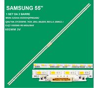 KIT 2 BARRE LED PER TV SAMSUNG S1Q7-550SM0-R0 BN96-52584A DA 55" 66LED PER BARRA