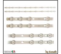 KIT 2 BARRE LED TV PER PANASONIC TX-32C300B TX32C300B TX-32E302B TX32E302B
