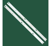 KIT 2 BARRE STRIP 58 LED PER TV 49" SAMSUNG V6ER-490SMA-R2/B BN96-39671A/39672A