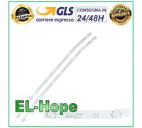 KIT 2 BARRE STRIP 6 LED PER TV 32" AKAI JS-D-JP32DM-061EC MS-L2082 V1 V2