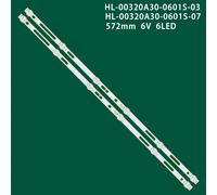 KIT 2 BARRE STRIP 6 LED TV SMARTECH CX32D06-ZC22AG-04/05 JL.D32061330-006AS-M