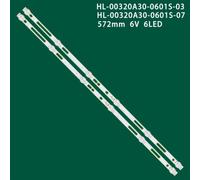 KIT 2 BARRE STRIP 6 LED TV SMARTECH CX32D06-ZC22AG-04/05 JL.D32061330-006AS-M