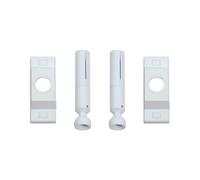 Kit 2 Basi Di Fissaggio per Profilo Sospeso STARLINE - BIANCO