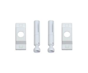 Kit 2 Basi Di Fissaggio per Profilo Sospeso STARLINE - BIANCO
